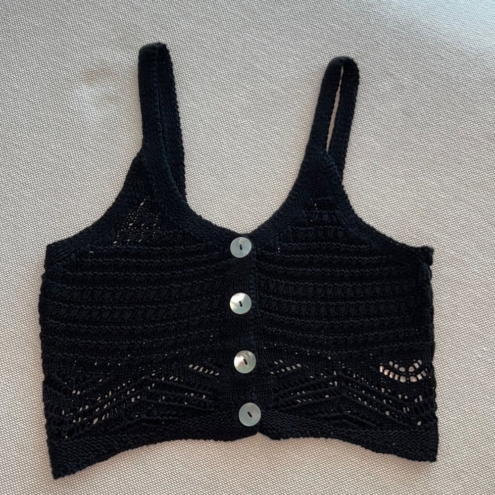 Jolie & Joy Crochet Croptop